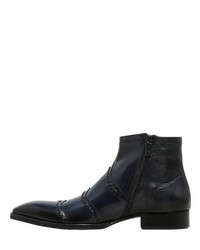Jo Ghost Smooth Leather Ankle Boots