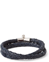Miansai Woven Leather Wrap Bracelet