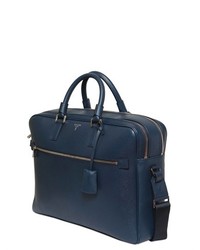 Evolution Saffiano Leather Briefcase