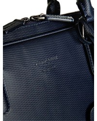 Giorgio Armani Pringle Embossed Leather Briefcase