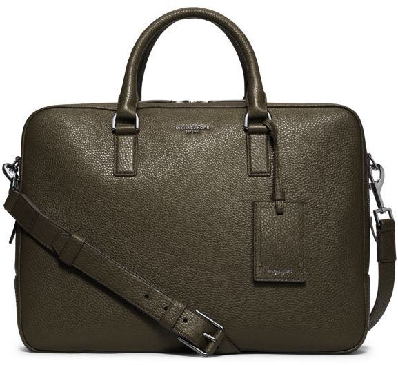 bryant large leather briefcase