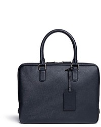 Nobrand Saffiano Leather Briefcase