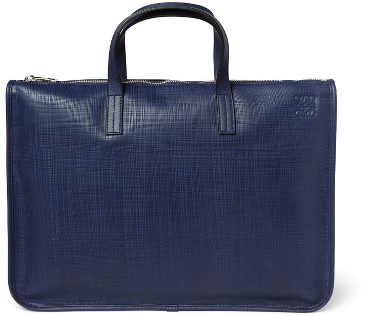 Loewe Toledo Leather Briefcase, $1,290 | MR PORTER | Lookastic