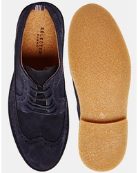 Selected Homme Royce Desert Brogue Shoes