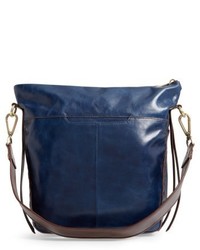 Hobo Banyon Calfskin Leather Bucket Bag Brown