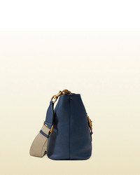 Gucci Jackie Soft Leather Bucket Bag