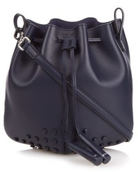 Tod's Mini Gommini Leather Bucket Bag