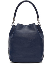 Marc by Marc Jacobs Navy Large New Too Hot To Handle Bucket Bag