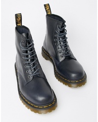 Dr. Martens 1460 8 Eye Boots In Navy