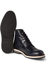 WANT Les Essentiels Montoro High Matte Leather Derby Boots
