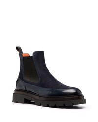 Santoni Chunky Sole Ankle Boots