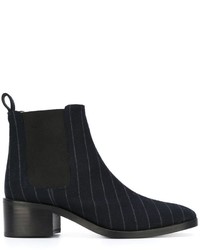 EACH X OTHER Pinstripe Chelsea Boots