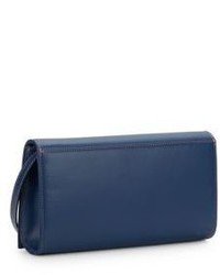 Lena Leather Clutch