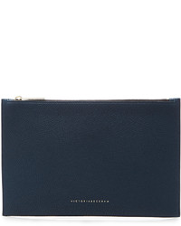 Victoria Beckham Simple Pouch Leather Clutch