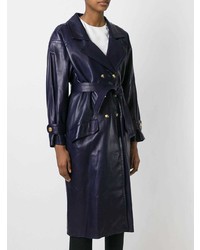 Céline Vintage Leather Coat