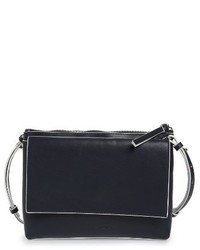French Connection Callie Faux Leather Crossbody Bag Blue