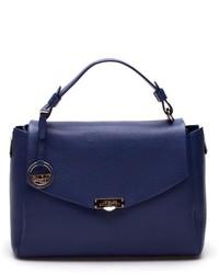 Versace Collection Leather Crossbody Satchel Handbag