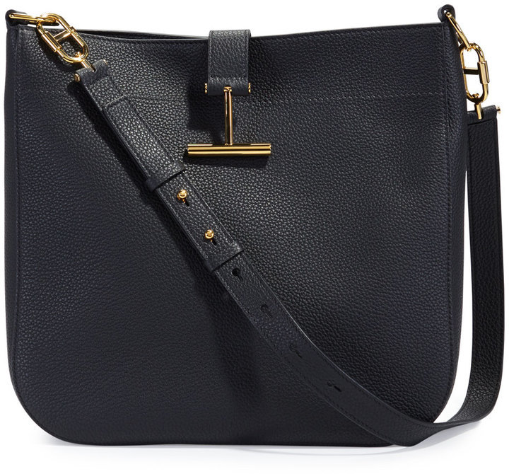 Tom Ford Grained Leather Tara Hobo Bag, $1,990 | Neiman Marcus | Lookastic
