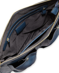 Neiman Marcus Laurel Pocket Crossbody Bag Navy