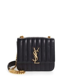 Saint Laurent Medium Vicky Leather Crossbody Bag