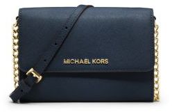 Michael Kors Michl Kors Jet Set Travel Saffiano Leather Smartphone Crossbody,  $168, Michael Kors