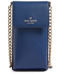 Kate Spade New York Leather Smartphone Crossbody Bag Black