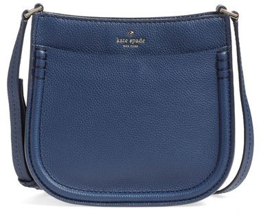 Leather crossbody bag Kate Spade Navy in Leather - 30712839