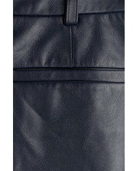Diane von Furstenberg Leather Culottes