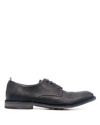 Officine Creative Cracked Effect Derby Shoes