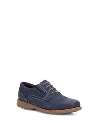 Sandro Moscoloni Double Gore Plain Toe Derby In Navy At Nordstrom