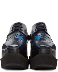 Stella McCartney Navy Elyse Star Derbys