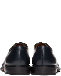 Common Projects Navy Polished Derbys