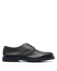 Doucal's Pebbled Leather Derby Shoes