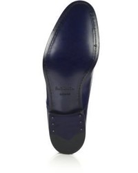 Paul Smith Atkins Leather Double Monk Strap Shoes