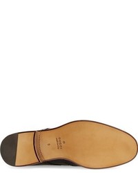 Gucci Double Monk Strap Wingtip Shoe