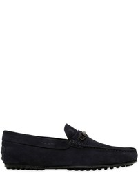 Tod's Clamp City Gommino Suede Driving Shoes