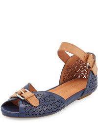 Gentle Souls Bessie Laser Cut Sandal