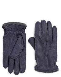Saks Fifth Avenue Collection Deerskin Leather Gloves