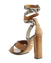Gucci Candy Genuine Python Leather Sandal