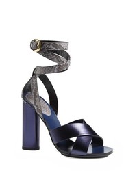 Gucci Candy Genuine Python Leather Sandal