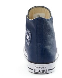 Converse All Star Chuck Taylor Leather High Top Sneakers