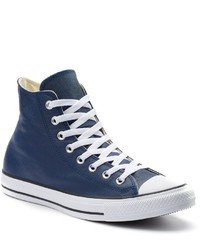 Converse All Star Chuck Taylor Leather High Top Sneakers, $70 | Kohl's |  Lookastic