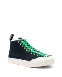 Sunnei Contrast Laces High Top Sneakers