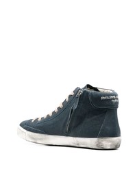 Philippe Model Paris Distressed High Top Trainers