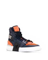 Philipp Plein Logo Hi Top Sneakers