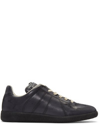 Maison Margiela Navy High Frequency Replica Sneakers