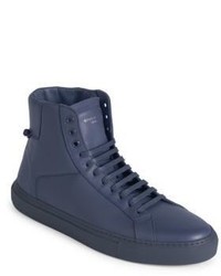 Givenchy Urban Knots Calf Leather High Top Sneakers