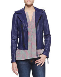Joie Ailey Washed Leather Jacket
