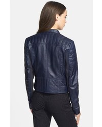 Halogen Leather Moto Jacket