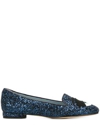 Chiara Ferragni Flirting Glitter Slippers